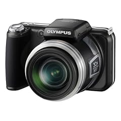 Olympus SP-800UZ Digitalkamera (14 Megapixel, 30-fach Zoom, 7,6 cm (3 Zoll) Display, 2GB intern Speicher) Classic Black