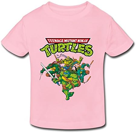 RESETBABY Kid's Toddler Leonardo TMNT T-shirt Age 2-6 Pink 3 Toddler