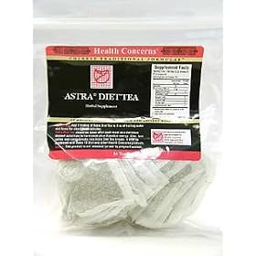 Health Concerns Astra Diet Tea - 16 Packets