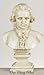 18 Wolfgang Amadeus Mozart Marble Finish Bust Statue