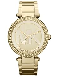Michael Kors MK5784 Ladies All Gold Logo Parker Watch