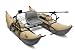 Classic Accessories Tioga Deluxe Pontoon Boat With Stowable Transport Wheel