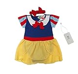 Goodparty ハロウィン コスチューム ベビー服 白雪姫 ベビーロンパース 女の子 90cm