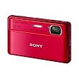 Sony Cyber-Shot DSC-TX100V 16.2 MP Exmor R CMOS Digital Still Camera with 3.5-inch OLED Touchscreen, 3D Sweep Panorama, and Full HD 1080/60p Video (Red)