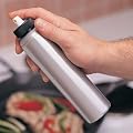 Spray Oil Pump Bottle Aluminium - perfect for a fine coating of oil whilst cooking!
