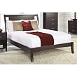 Modus Furniture Nevis Queen Size Low Profile Sleigh Bed, Espresso