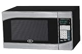 Oster OGH6901 0.9 Cubic Feet Digital Microwave Oven, Stainless/Black