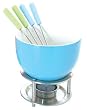 Orka Chocolate Fondue Set, Blue