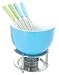 Orka Chocolate Fondue Set, Blue