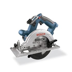 Click here to buy Bare-Tool Bosch 1664B 18 Volt 6-1 2-inch Circular Saw (Tool Only, No Battery) by Bosch.