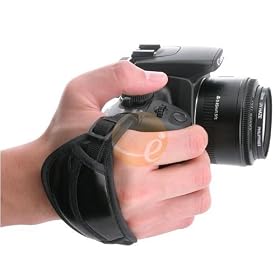 Heavy Duty Camera Hand Strap, Black by eforcity