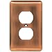 Franklin Brass 64112 Stamped Steel Round Single Duplex, 1 per pkg