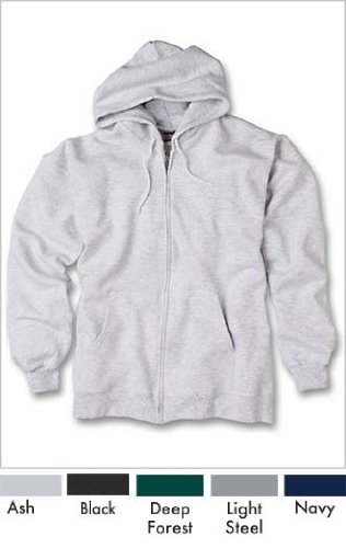 Hanes Men's Ultimate Cotton Full Zip Fleece Hood -f280
