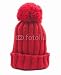 Wallmonkeys Peel and Stick Wall Decals - Red Woollen Cap - Removable Graphic