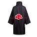 Cosplay Akatsuki Sasuke Itachi Costume Cloak Uniform