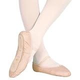 Girl's "Dansoft" Ballet Slipper,S0205GPNK11.0B,Pink,11 B US