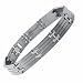 Titanium Link Bracelet Satin High Polish 8.5