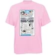USA Today "Just the feeling of being here" article Pink T-shirt