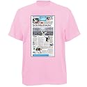 USA Today "Just the feeling of being here" article Pink T-shirt