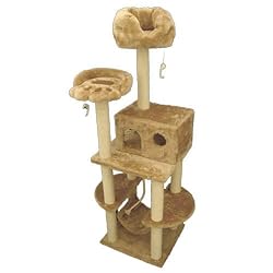 76" CASITA - FUR Cat Condo tree Furniture Tower