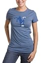 Indianapolis Colts -Blue- Women's Slim Fit Super Soft Throwback Logo T-Shirt