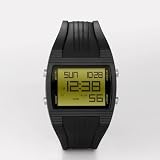 Fossil Digital Yellow Crystal Dial Watch