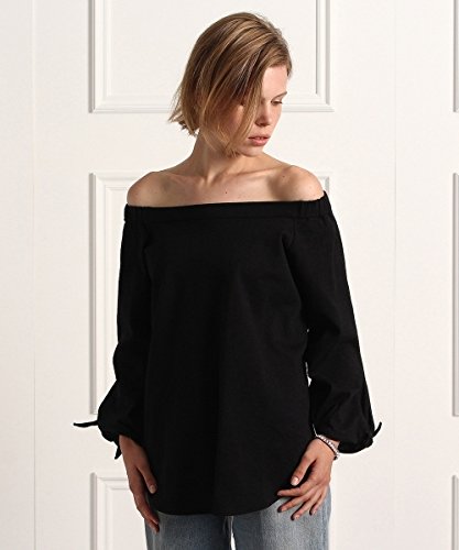 aquagirl(アクアガール)Kaon 袖結びコットンオフショルダープルオーバー