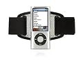 Griffin iClear Armband Case with Clip for iPod nano 5G (Black/Clear)
