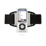 Griffin iClear Armband Case with Clip for iPod nano 5th Gen (Black/Clear)