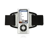 Griffin iClear Armband Case with Clip for iPod nano 5G (Black/Clear)