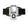 Griffin iClear Armband Case with Clip for iPod nano 5G (Black/Clear)