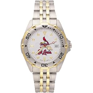Buy St. Louis Cardinals Mens All Star Watch Stainless Steel Bracelet