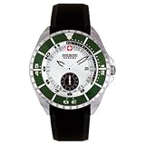 Swiss Military Hanowa Men's 06-4095-04-001-06 Sealander White Dial Rubber Strap Watch