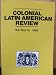 Books : Colonial Latin American Review (1:1-2)