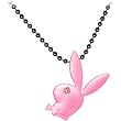 Playboy Bunny Pink Charm Necklace