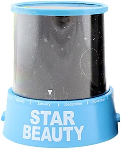 Teckey®Mini LED Super Bright Star Beauty Universe Projector Lamp Baby Children Bedroom Light Birthday Gift for Little Kids