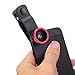 SHEENROAD Universal 3 in 1 Fish Eye & Macro Clip Camera Lens Kit for iPhone 4 4S 4G 5 5G /Samsung Galaxy HTC Etc Most Cellphone Smart Phones
