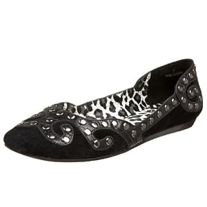 Buy Gwyneth Shoes Ladies Mallory Studed Flat by Gwyneth Shoes