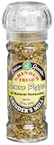 Dean Jacobs Lemon Pepper Seasoning, 2.2-Ounce Grinder Jars (Pack of 6)