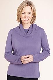 Classic Collection Cashmilon Cowl Neck Knitted Top