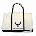 Two Tone Tote Bag of U.S. Air Force Logo (United States Air Force)