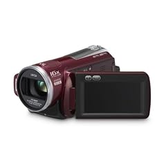 Panasonic HDC-SD20 EG-R Full HD-Camcorder (SD/SDHC-Card, 16-fach opt. Zoom, 6,9 cm (2,7 Zoll) Display) rot