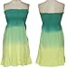 TRAMP Shirred Dip-Dye Dress Image