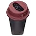 San Jamar KA4400 44 Gallon Red Round Tableware Retriever Trash Can Lid