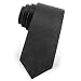 Apparel : Narrow Black Leather by Brackney Leather black leather narrow ties