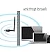 UYIKOO ® 300Mbps USB Wifi Dongle 2.4Ghz and 802.11N/G/B Wireless Network Adapter Band Antenna for Desktop PC Laptop,Support Windows XP,Win Vista,Win 7,Win 8.1,Mac OS X 10.6-10.11