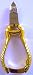 Gold Toenail Nail Cutter Nipper with Barrel Spring