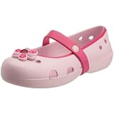 crocs Keeley Mary Jane (Toddler/Little Kid),Bubblegum/Fuchsia,4 M US Toddler