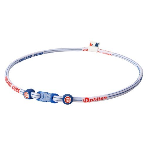 Phiten Titanium MLB Necklace Chicago Cubs