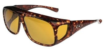 Click here to buy Fitovers Eyewear Sunglasses - Navigator Frame: Matte Black Lens: Polarvue Gray by Fitovers.